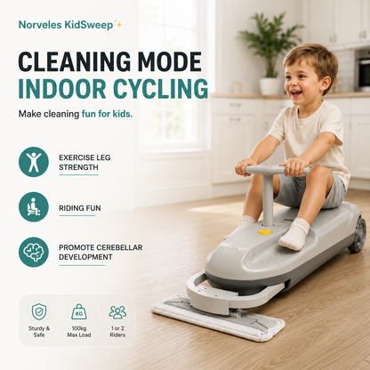 Less Screen Time. Cleaner Floors. Happier Kids.